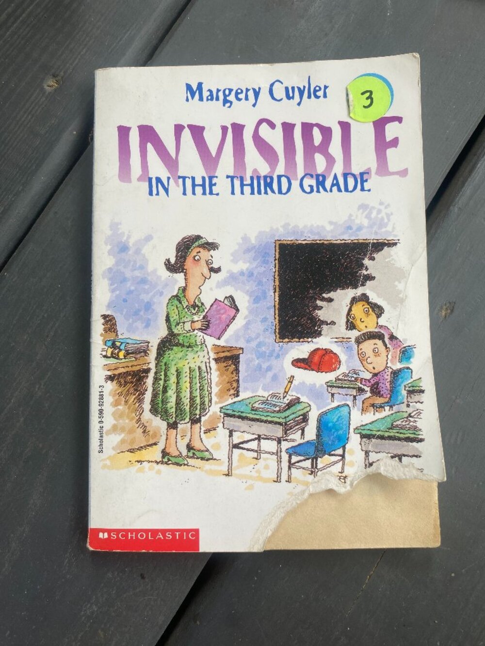 Invisible in the Third Grade- by Margery Cuyler